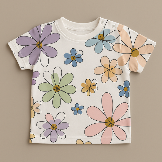 Floral tee